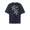 T-shirt Unisex Pudełkowy Lato Grafitowy