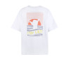 T-shirt Unisex Pudełkowy Stay-Salty Biały