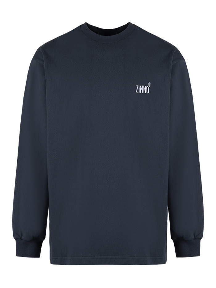 Longsleeve Unisex Oversize Lato Grafitowy