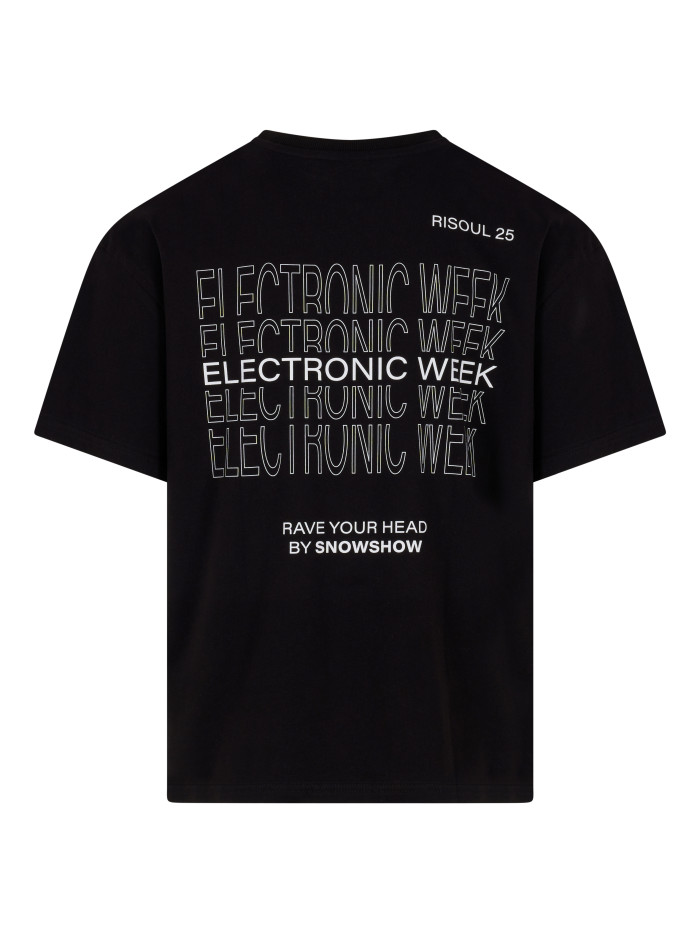 T-shirt Electronic Week 2025 czarny