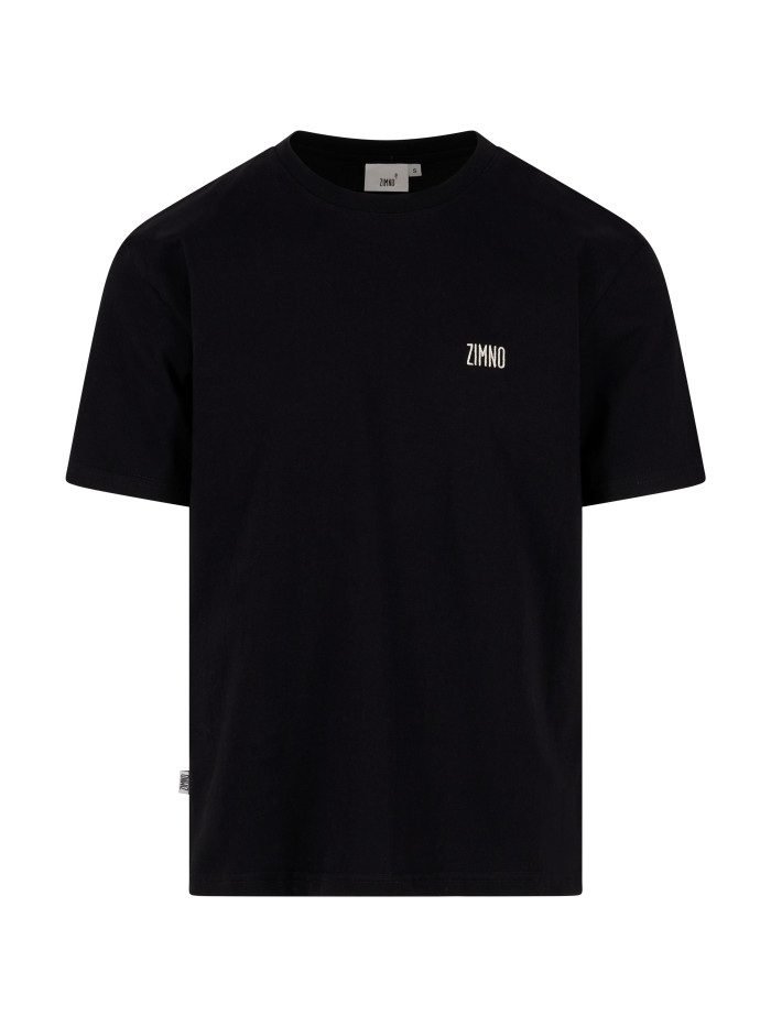 T-shirt klasyczny czarny Ryboscypek UNISEX