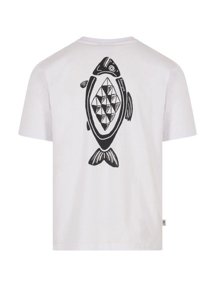 T-shirt klasyczny biały Ryboscypek UNISEX T-shirt klasyczny biały Ryboscypek UNISEX