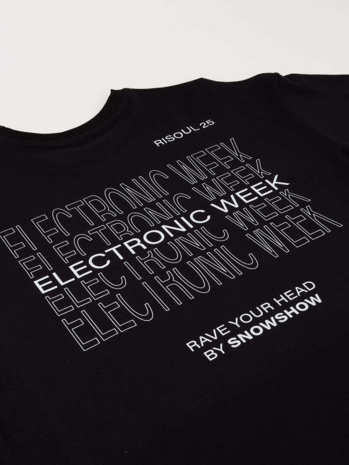 T-shirt Electronic Week 2025 czarny