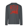 Longsleeve Unisex Oversize Góry Grafitowy