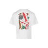 T-Shirt Unisex Pudełkowy Yeti Biały