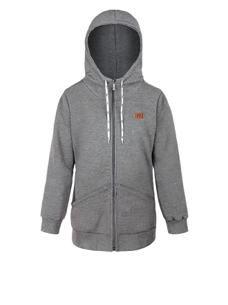 Bluza Rozpinana Męska Szara