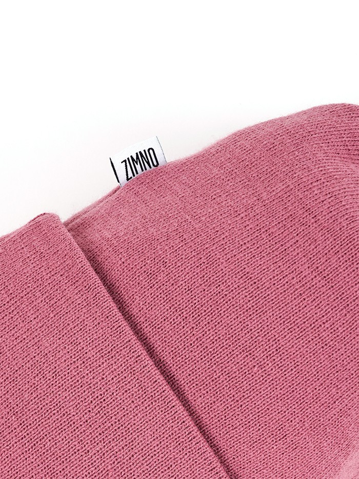 Czapka Beanie Brudny Róż Czapka Beanie Brudny Róż