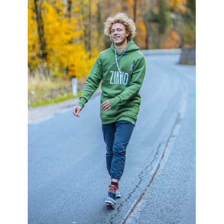 Bluza Hoodie Leśna Lookbook