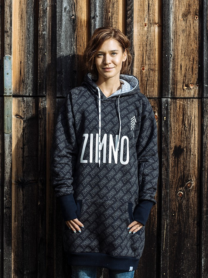długa bluza hoodie z kapturem długa bluza hoodie z kapturem