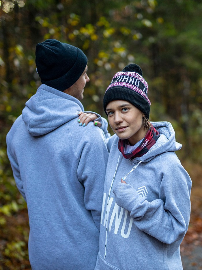 Bluza Hoodie Szara Lookbook