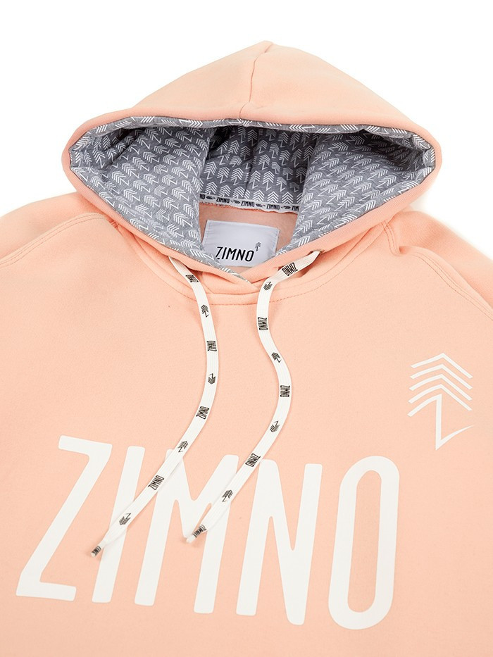 Bluza Hoodie Brzoskwiniowa