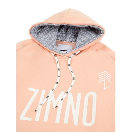 Bluza Hoodie Brzoskwiniowa