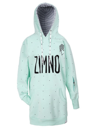 Bluza Hoodie Miętowa Krzyżyki