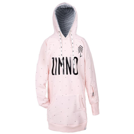 Bluza Hoodie Różowa Krzyżyki
