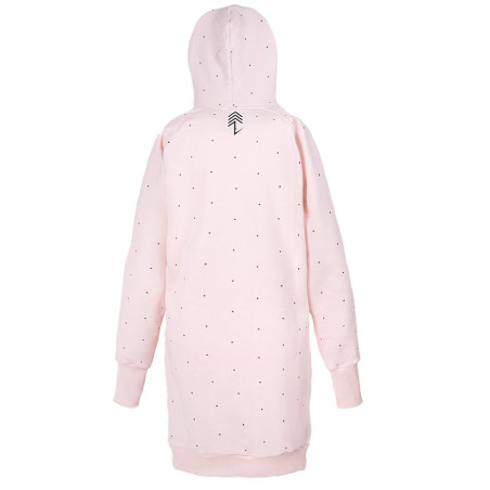 Bluza Hoodie Różowa Krzyżyki