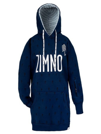 Bluza Hoodie Granat Choinki