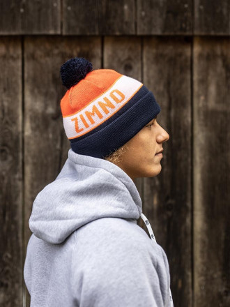 Czapka Roman Granat/Pomarańczowy lookbook Czapka Roman Granat/Pomarańczowy lookbook