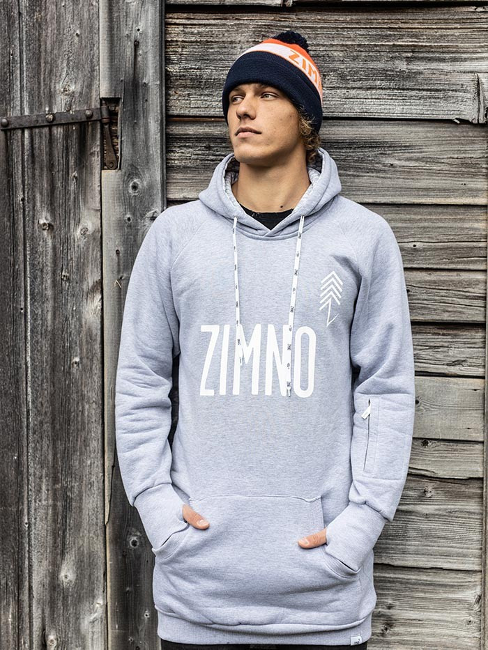 Bluza Hoodie Szara Lookbook