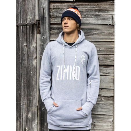 Bluza Hoodie Szara Lookbook