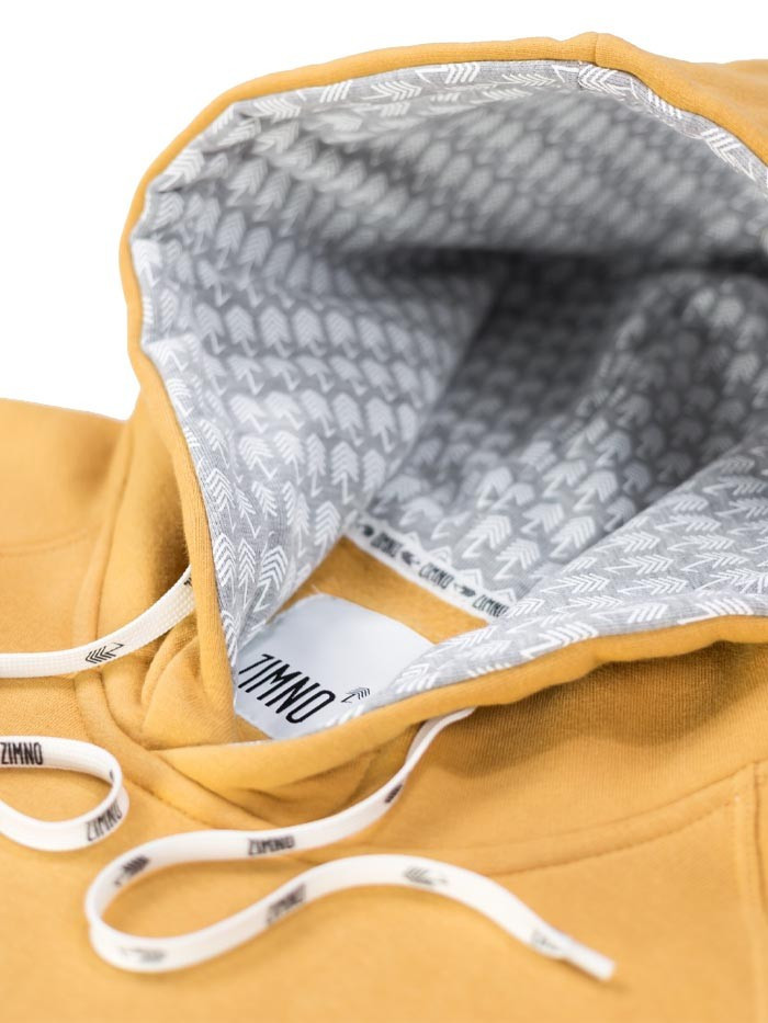 Bluza Hoodie Musztardowa Bluza Hoodie Musztardowa