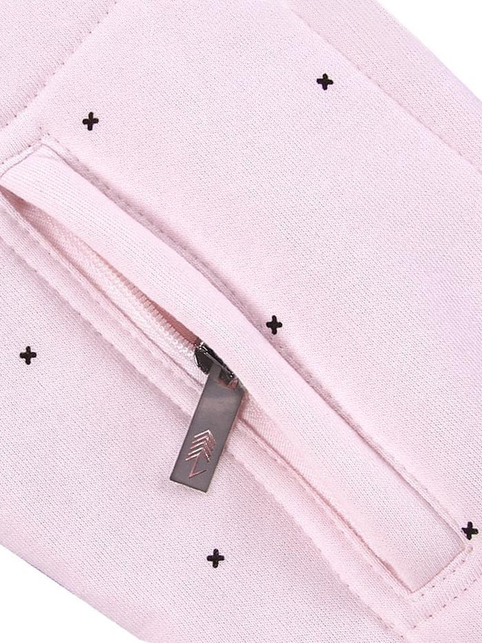 Bluza Hoodie Różowa Krzyżyki Bluza Hoodie Różowa Krzyżyki