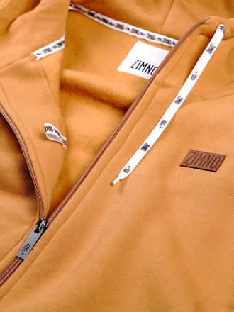 Bluza Męska Rozpinana Musztardowa Bluza Męska Rozpinana Musztardowa
