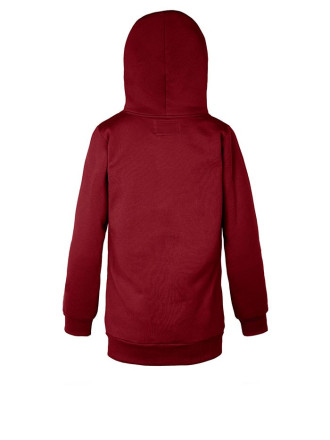 Bluza Damska Rozpinana Bordowa Bluza Damska Rozpinana Bordowa